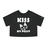 Kiss My Pussy - Women's Crop Top - Witty Twisters Fashions